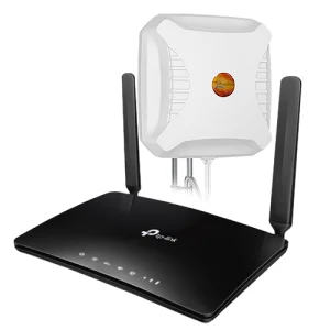 TP-Link Cat6 4G Router & Poynting Outdoor 4G/5G Antenna
