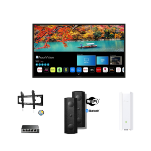Proofvision Lifestyle Plus 55" Outdoor TV, WiFi & Speakers