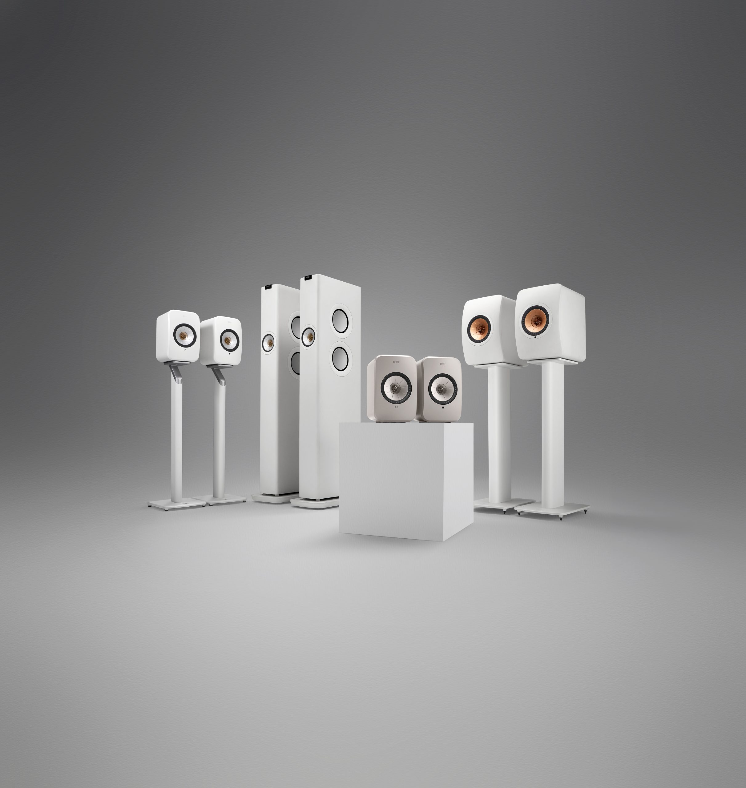 KEF LSX II LT Stone White Pair - Image 8
